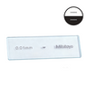 Linear 1mm/100/0.01mm Stage Micrometer, SKU Mitutoyo-375-056, three quarter front view
