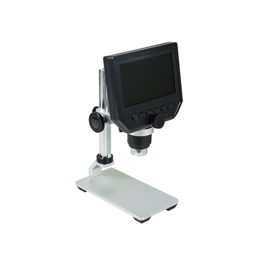 1-600X LED Digital Microscope, HD 4.3 inch LCD Screen, 3.6 MP