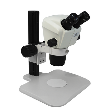 7X-45X Widefield Zoom Stereo Microscope, Binocular, Track Stand (Adjustable Eyepiece)