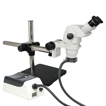 6.7-45X Halogen Light Boom Stand Binocular Zoom Stereo Microscope SZ02020427