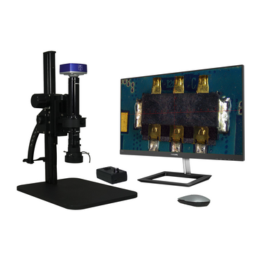 0.29-7X 8 Megapixels CMOS LED Light Curved Arm Stand Video Zoom Microscope MZ02130042