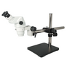 6.7-45X Boom Stand Binocular Zoom Stereo Microscope, SKU SZ02020421, three quarter front view
