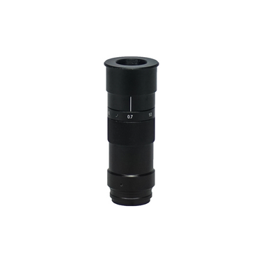 0.7-4.5X Industrial Inspection Video Zoom Microscope Body, Monocular, Infinite, SKU MZ02011102, three quarter front view
