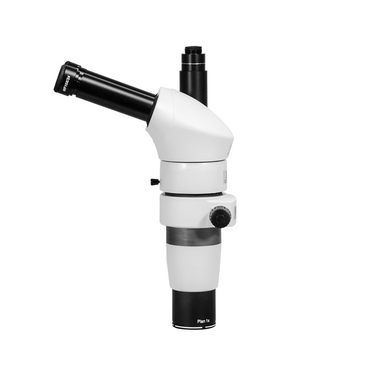 8-80X Parallel Zoom Stereo Microscope Head, Trinocular, Eyetube Angle 20 Degrees with Focusable Eyepieces PZ04011331