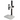 0.415X-5X Industrial Inspection Video Zoom Microscope, Track Stand, SKU MZ02020102, three quarter front view