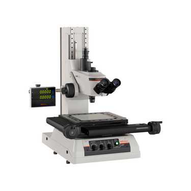 30X LED Dual Illuminated Light XY Stage Travel Distance 300x170mm Measuring Microscope (Measuring Range: 300x170), SKU Mitutoyo-176-864-10, three quarter front view