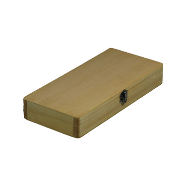 22.5x10.5x3.5cm 50pc Slide Wood Box (50pc) SL39801003