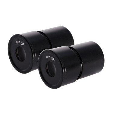 WF 5X Widefield Microscope Eyepieces, High Eyepoint, 30.5mm, FOV 20mm (Pair)