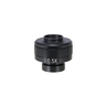 Stereo Compatible Adjustable 0.5X Coupler, SKU SZ27026132, three quarter front view