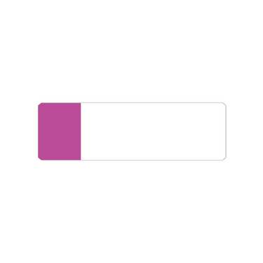 50 Frosted Microscope Slides (Pink) Glass