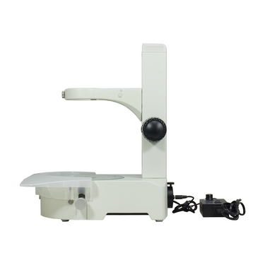 DC 6V LED Transmitted Light Track Length 280mm Focus Distance 105mm 76mm Mirror Transmitted Light Track Stand ST17031304