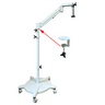 Arbor Length 195mm Arbor Diameter Dia. 32mm Surgical Pneumatic Arm Floor Stand, SKU SM51019216, three quarter front view