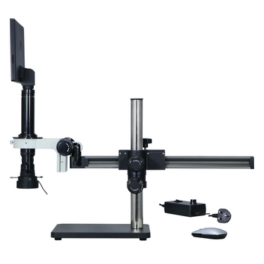 0.58-7X 2.0 Megapixels CMOS LED Light Ball Bearing Boom Stand Video Zoom Microscope MZ02130307