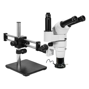 8-80X LED Light Dual Arm Stand Trinocular Parallel Zoom Stereo Microscope PZ02050132