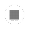 10x10mm/100x100 Net Grid Net Grid Reticle ( Dia. 20mm), SKU RT20105124, three quarter front view