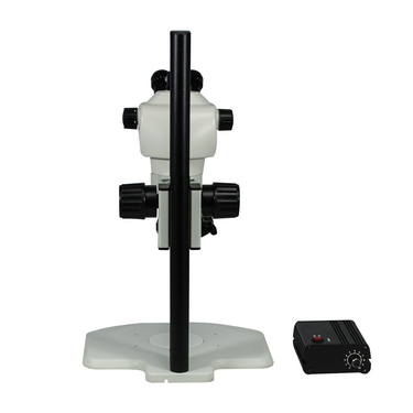 4-50X LED Light Track Stand Trinocular Zoom Stereo Microscope SZ02030151