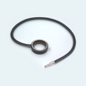 Optical Fiber Cable Length 1000mm Annular Ring Light Guide (ID58x1000mm), SKU SCHOTT-KL-157.410, three quarter front view